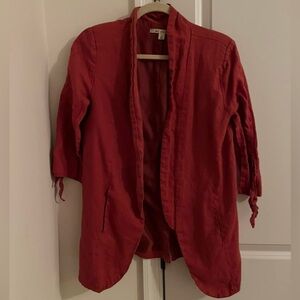 Francesca's Collections Women's Burnt Orange Blazer